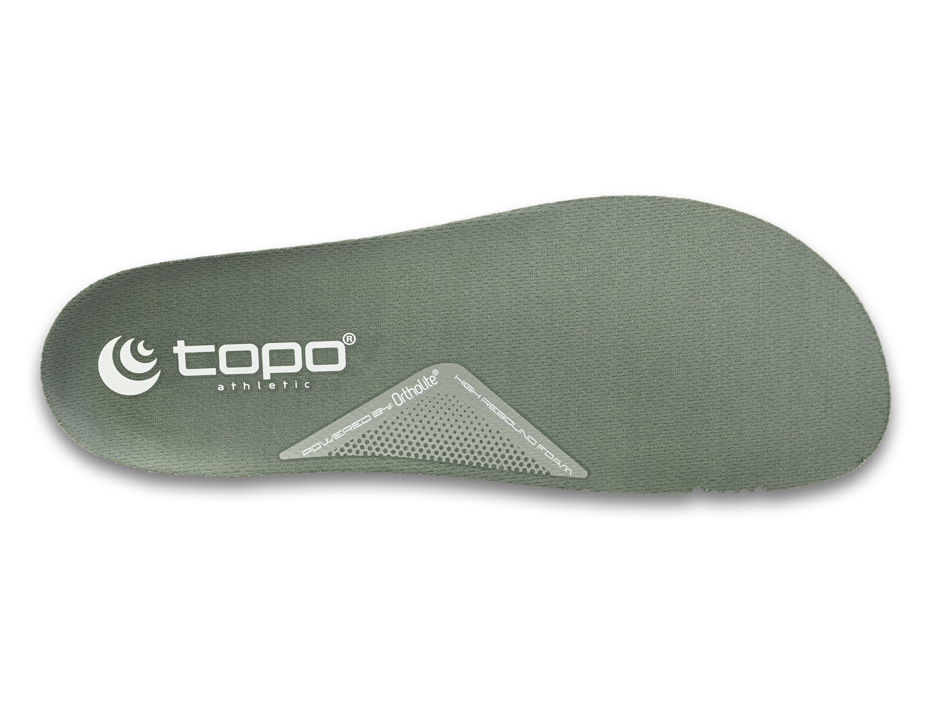 Topo Athletic OEM Green OrthoLite Insoles For Running Shoes - US Sizes 7-13